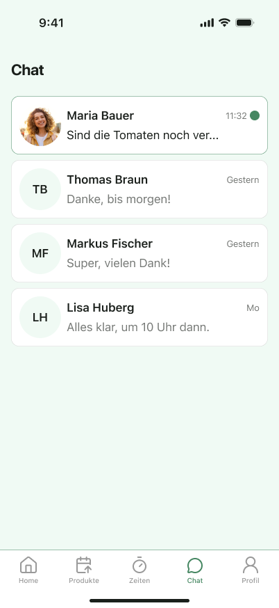 Ernte Route seller screen 5