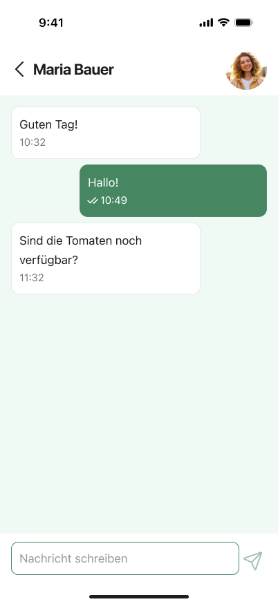 Ernte Route seller screen 6
