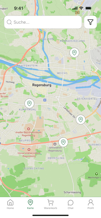 Ernte Route buyer screen 6
